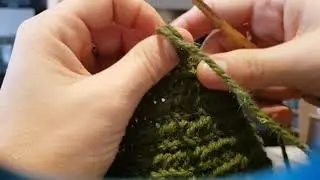 Naalbinding. Korgen Stitch