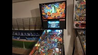Godzilla pinball from STERN (pro Version) in gameplay - still great after 4 years!