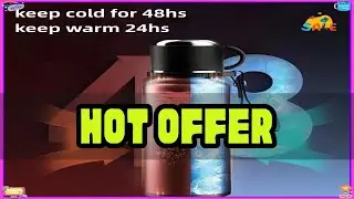 Large-capacity stainless steel vacuum insulated cup, vacuum insulated water bottle, suitable for ho