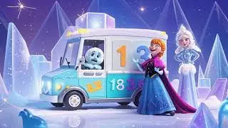 ❄️😂 Elsa&rsquo;s Ice Counting Laughs Truck 8 | Fun Learning Adventure