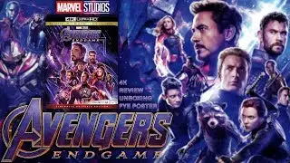 МСТИТЕЛИ: ФИНАЛ &mdash; 4K ULTRA HD &mdash; ОБЗОР И РАСПАКОВКА (+ПОСТЕР FYE) | BLURAY DAN