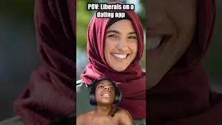 POV: Liberals on dating apps 🫣 Skip meme #shorts