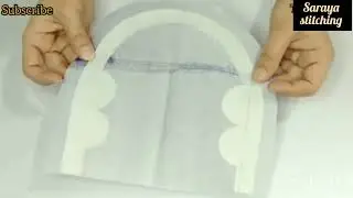 beautiful and unique gol gala design/round neck design/neck design cutting and stitching/neck design
