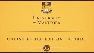 Online registration tutorial 3.2: Registering for Classes using Aurora -- 