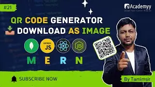 Generate & Download 📥 Dynamic QR Codes in React | MERN QR Code Generator 🚀