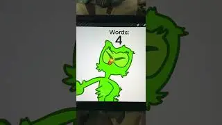 YouTuber Challenge, How Many Words Have You Got? #animation #humor #challenge