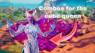Best combos for the cube queen skin (season 8 secret skin)