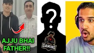 AJJUBHAI Father, Qna FACE REVEAL REAL SCOUT REACTION Total Gaming Face Reveal