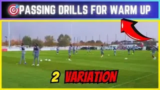 Passing Accuracy Drills Football / 2 VARIATION