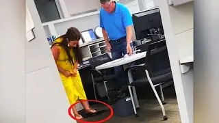 Pregnant Woman PRANKS Boss At Work! (Water Breaking Prank)