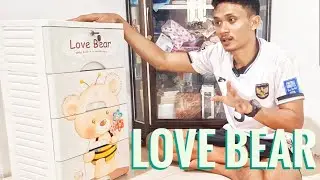 Cara pasang lemari love bear hamster plastik drawer  storage cabinet