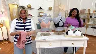 Shapermint Everyday Empower Contour Wireless Bra on QVC