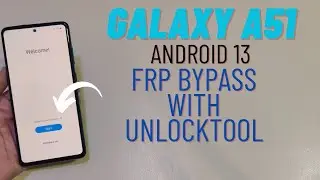 Samsung A51 Android 13 Frp Bypass | Galaxy SM-A515F Frp Unlocktool