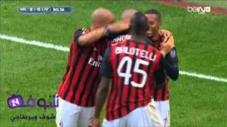 Adel Taarabt Goal - AC Milan vs Livorno 2-0 (Serie A 2014)   www.chouf24.com
