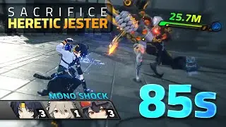 Buffs Soon? Harumasa Mono Shock vs Heretic Jester in 85s | Shiyu 7-2 Speedrun