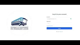 UET Routes Management System &ndash; Real-Time Tracking Demo | React + GoMap + Sockets