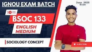 #116 BSOC 133 | SOCIOLOGY THEORIES | IMPORTANT QUESTIONS MARATHON IGNOU WALAY AAYUSH SIR