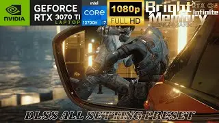 BRIGHT MEMORY BENCHMARK DLSS ALL PRESET RTX ON  TEST FHD | RTX 3070 TI LAPTOP | DELL G15 5520