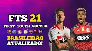 SAIUUU!!! FTS 2021 COM BRASILEIR&Atilde;O, LIBERTADORES, CHAMPIONS E TIMES ATUALIZADOS!