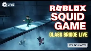 Roblox Squid Game glass bridge Live Day 6 #roblox   #brainrot #live #shorts