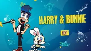 Disney channel asia harry and bunnie next bumpers 2019 rebrand (UPDATE VERSION)