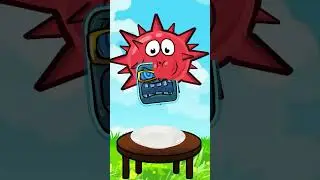 Red ball eating all Bosses.Red Ball 4 mukbang animation #shorts