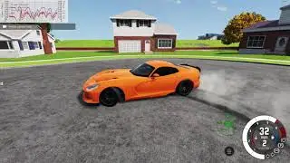 BeamNG drive- Quick Trip Around The Neighborhood Viper T/A