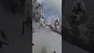 Riding Bypass at Stowe Vermont Part 1 #snowboarding #snow #vermont #stowe
