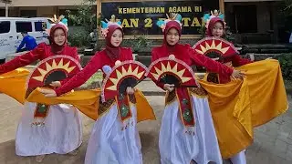 Tari Pangiling - acara Milad MAN 2 BLITAR