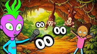 The Monkey in Me| Sing-Along Kids Song | Cosmic Companions