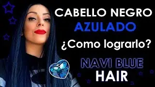 CABELLO NEGRO AZULADO INTENSO  || Como lograrlo