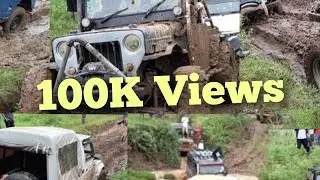 120. Pre independence day Off-road drive -3, NAOR, KHOR, AHOR, #jeep #4x4 #gypsy