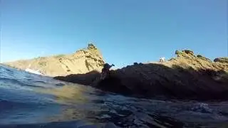 Des Calanques de Figuerolles au Mugel . marche/escalade/nage