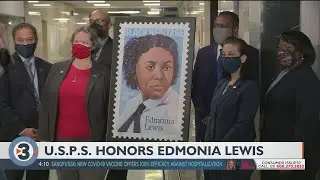 New stamp honors Edmonia Lewis, US' first African American, Native American sculptor