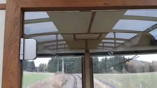 Mitfahrt RB 61 von Lichtenhain(an der Bergbahn) nach Oberweißbach-Deesbach