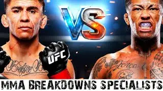 UFC FIGHT NIGHT BAUTISTA VS OLIVEIRA PREDICTIONS AND BREAKDOWNS.