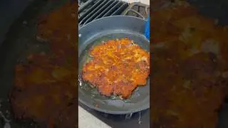 Pork belly kimchi pancake #asmr