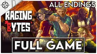 RAGING BYTES Gameplay Walkthrough (True and Bad Endings) FULL GAME - No Commentary