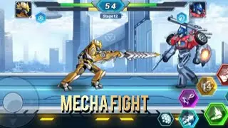 Mecha fight bumblebee vs optimus prime