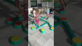 Revolutionize Indoor Play: The Interlocking Balance Beams!