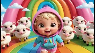 Baa Baa Candy Sheep&rsquo;s Rainbow Trip | Fun Kids Song | Colorful Sweet Adventure Rhyme