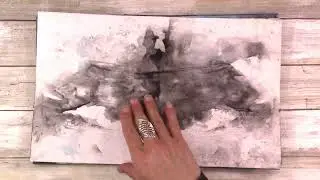 Grunge Hand Painted Papers 2~Flip~Thru~Soul of an Artist~Excavation~Dig #23