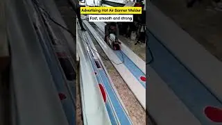 PVC Hot Air Banner Welding Machine