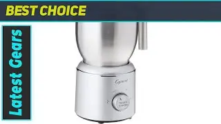 Capresso Froth Select Automatic Milk Frother: Elevate Your Hot Chocolate Game!