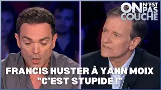 Vif échange entre Yann Moix et Francis Huster - On n'est pas couché 9 septembre 2017 #ONPC