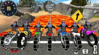 Impossible Police Bike Stunt Driving - US Dirt Bike Racing Simulator 2025 - android / ios gameplay