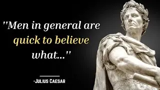 Julius Caesar Quotes That Will Inspire You | Julius Caesar Life Changing Quotes In English