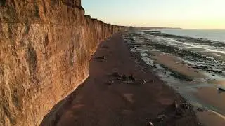 Le long des falaises normandes
