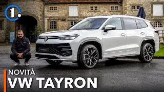 Volkswagen TAYRON (2025) 🇩🇪 Nuovo SUV a SETTE POSTI ibrido o DIESEL