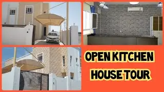 Empty House Tour / Open kitchen House Tour / House tour in Oman